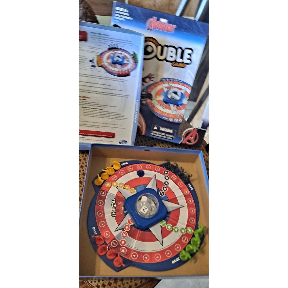 Marvel Avengers TROUBLE Board game by HASBRO GAMING